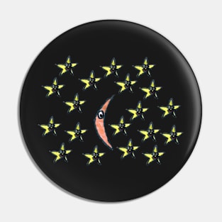 The Night sky Pin