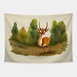 Good Ol' Antelope - If you used to be a Antelope, a Good Old Antelope too, you'll find this bestseller critter storybook design perfect. Show the other critters when you get back to Gilwell! Tapestry