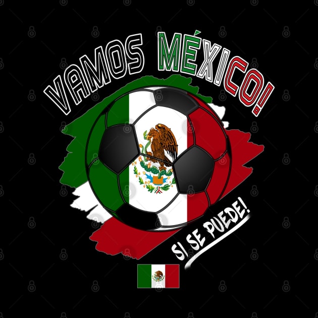 Playera Mexico Soccer Team Seleccion Mexicana de futbol by soccer t-shirts