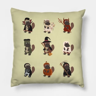 Platypus classic horror costumes Pillow