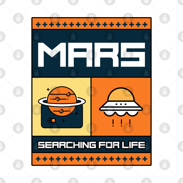 Mars, Searching For Life by Mads' Store