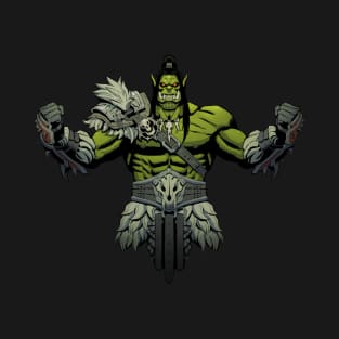 Green Orc Flexing T-Shirt