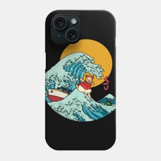 Kitty in the sea Phone Case