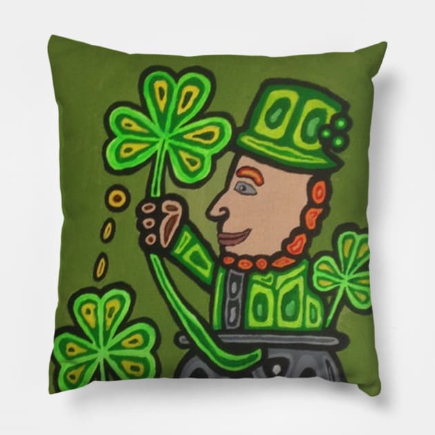 Inuit Leprechaun Pillow by ManolitoAguirre1990