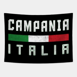 Campania Italia / Italian Region Typography Design Tapestry