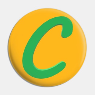 Letter C Pin