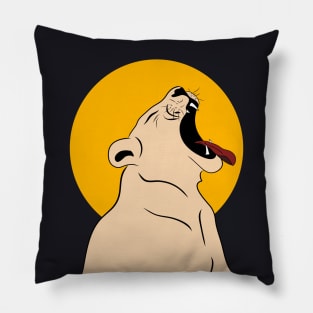 Roaring Lioness Pillow