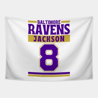 Baltimore Ravens Jackson 8 Edition 3 Tapestry