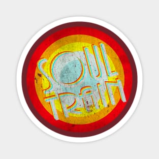 Soul Train with Colorful Circle Style Magnet