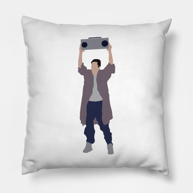 Say Anything Pillow by FutureSpaceDesigns