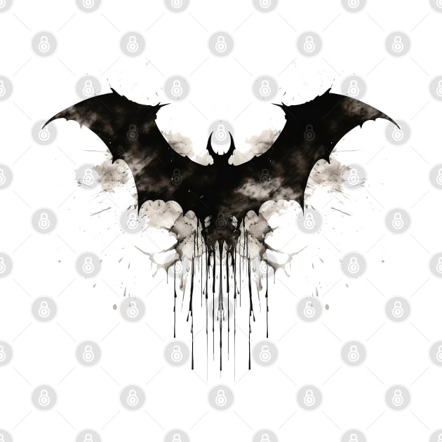 Bat Emblem - White by pandas doing stuff