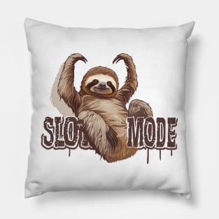 sloth mode Pillow