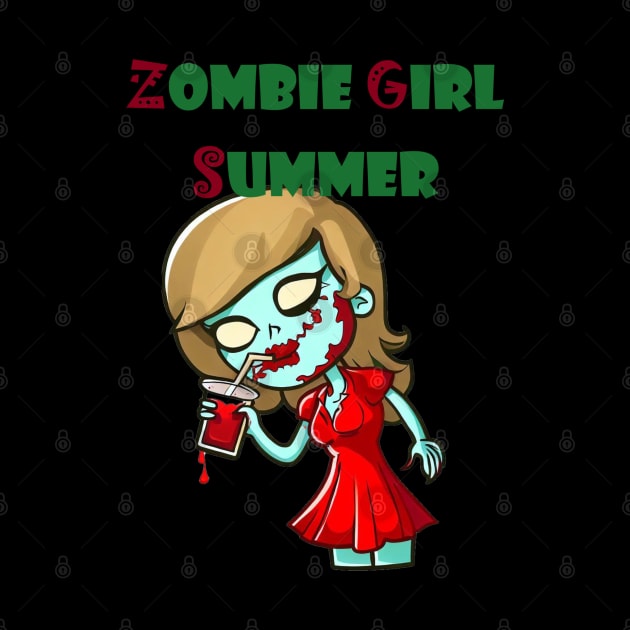 Zombie Girl Summer by CAutumnTrapp