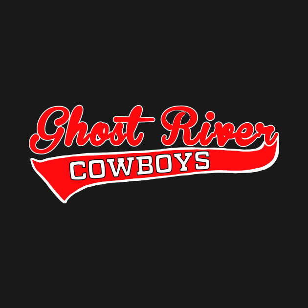 Ghost River Cowboys baseball tee by haughtdamn