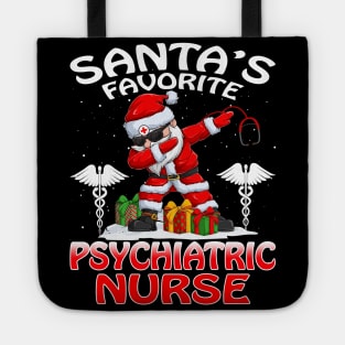 Santas Favorite Psychiatric Nurse Christmas T Shir Tote