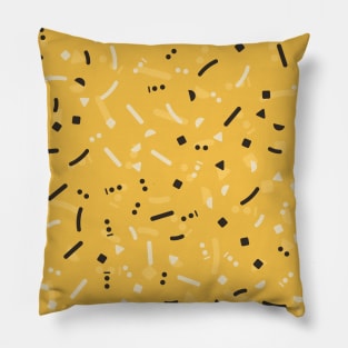 Colorful Modern Retro Abstract Pattern Pillow