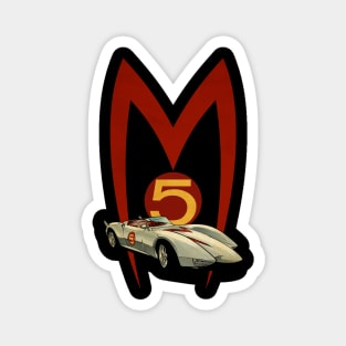 VINTAGE SPEED RACER MACH 5 copy Magnet