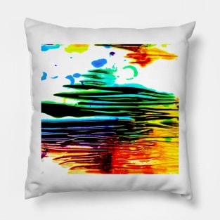 Tie Dye Puddle Pillow