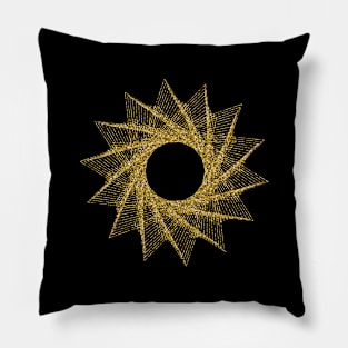 Sacred geometry symbol Pillow