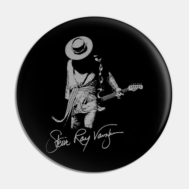 Stevie Ray Vaughan <> Graphic Design Pin by RajaSukses