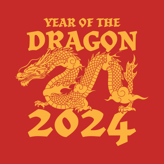 Year of the Dragon - 2024 by Cybord Design