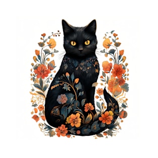 Sassy Kitty in the Garden T-Shirt