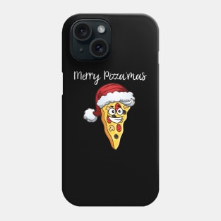 Christmas Pizza Funny Merry Pizzamas - Xmas Piza Lovers Phone Case