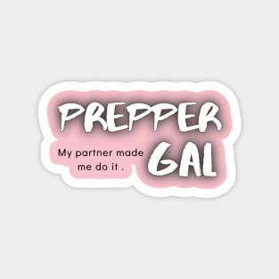 Prepper Gal Magnet