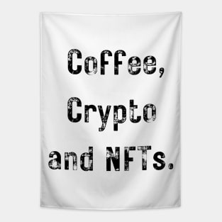 CRYPTO COFFEE & NFTs Tapestry