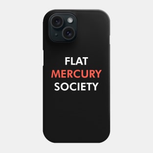 Flat Mercury Society (Light) Phone Case