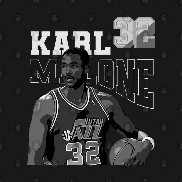 Karl Malone | 32 | Basketball by Aloenalone