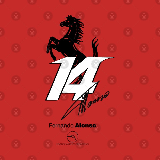 Fernando Alonso Ferrari Legends by FinnickArrow