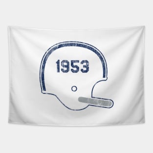 Indianapolis Colts Year Founded Vintage Helmet Tapestry