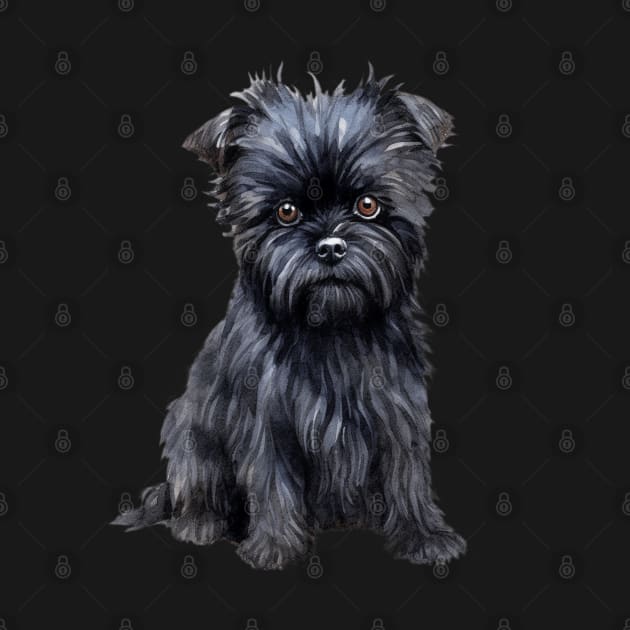 Affenpinscher by DavidBriotArt