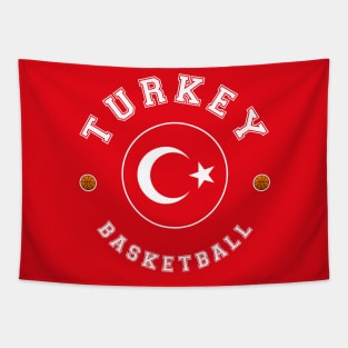 Turkey Basketball Tapestry