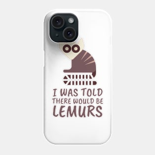 Cute Funny Lemur Lovers Phone Case