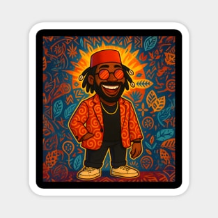 Chiji’s Igbo Ankara Glow Magnet