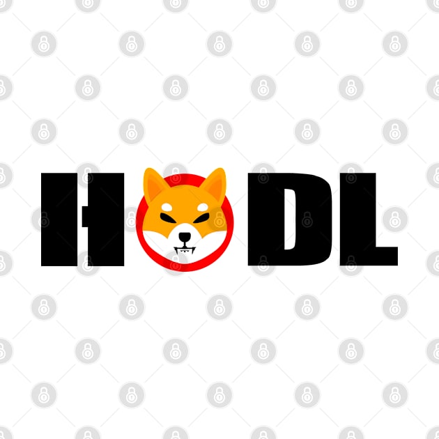 HODL Shiba Inu To The Moon Funny Shiba Inu by BrightGift