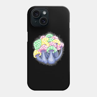 Pastel Mushroom Bunch Phone Case