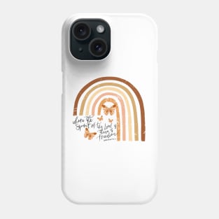 2 Corinthians 3:17 Christian Phone Case