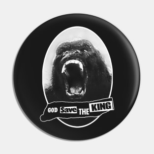 God save the King (1color) Pin