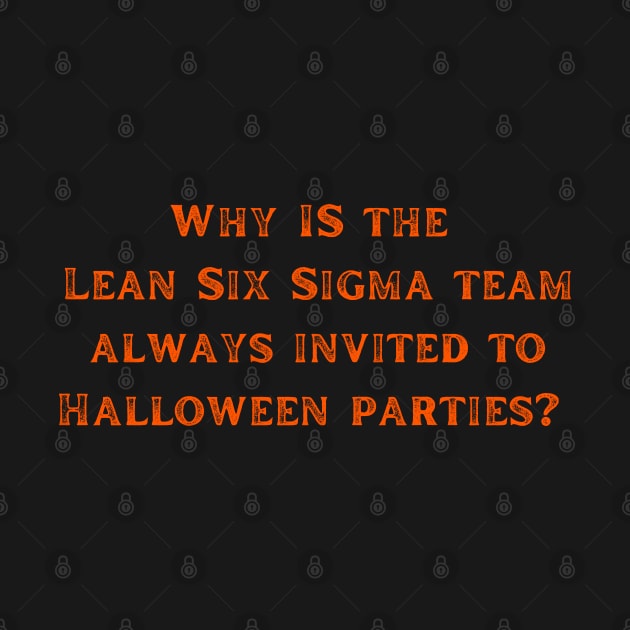 Lean Six Sigma Halloween Joke by Viz4Business