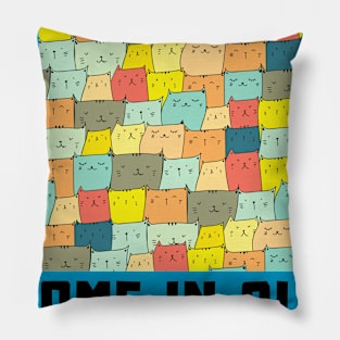 CAT LADIES COME IN ALL GENDERS Pillow