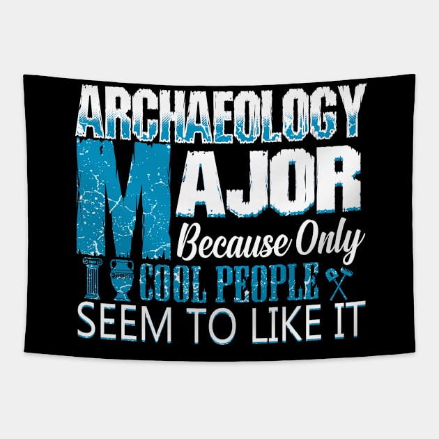 Funny Archaeology Tapestry by Mila46