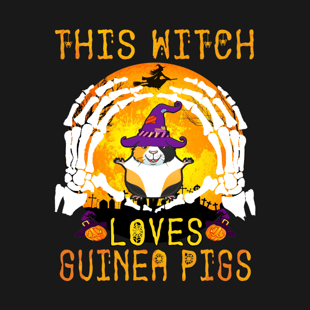 This Witch Loves Guinea Pigs Halloween (97) by Uris