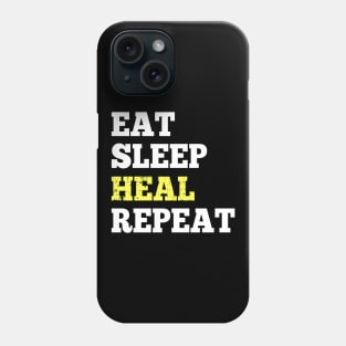 Eat Sleep Heal Repeat - Design for RPG Roleplaying Gamers Phone Case