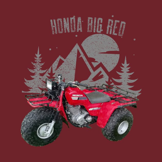 BIG RED 3 WHEELER by Cult Classics