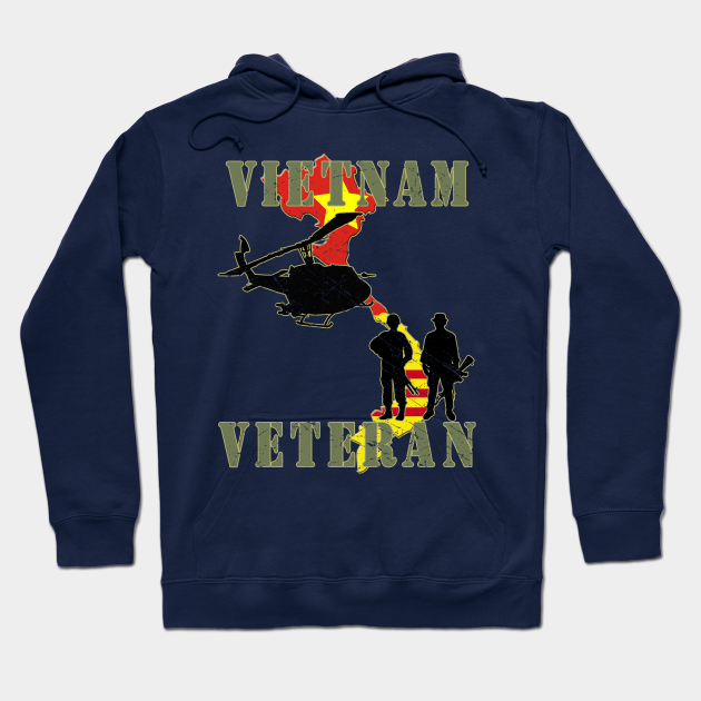 Vietnam Veteran - Veteran - Hoodie | TeePublic