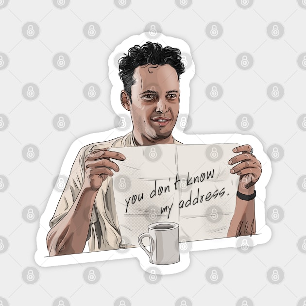 Swingers: My Address Magnet by 51Deesigns