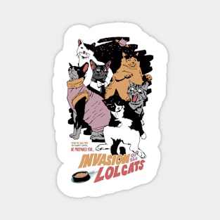 invasion of the lolcats Magnet